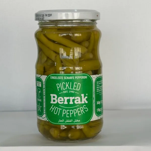 مخلل الفلفل الحار الطويل