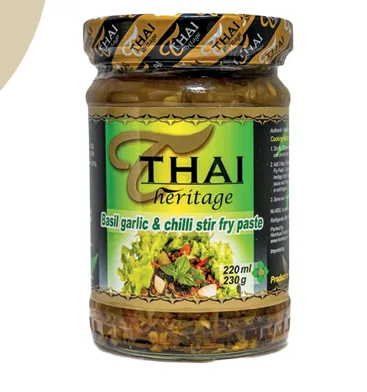 صوره معجون ريحان و ثوم مقلي وسيليستر مقلي