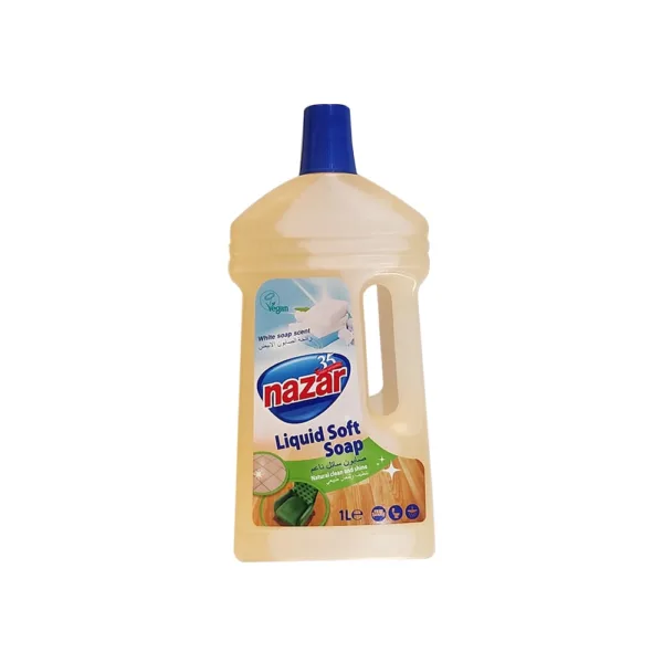 صابون سائل ناعم-نباتي-متعدد الاغراض (1 لتر)