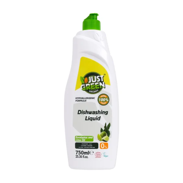 سائل غسيل الاواني العضوي 750 مل بعطر الليمون